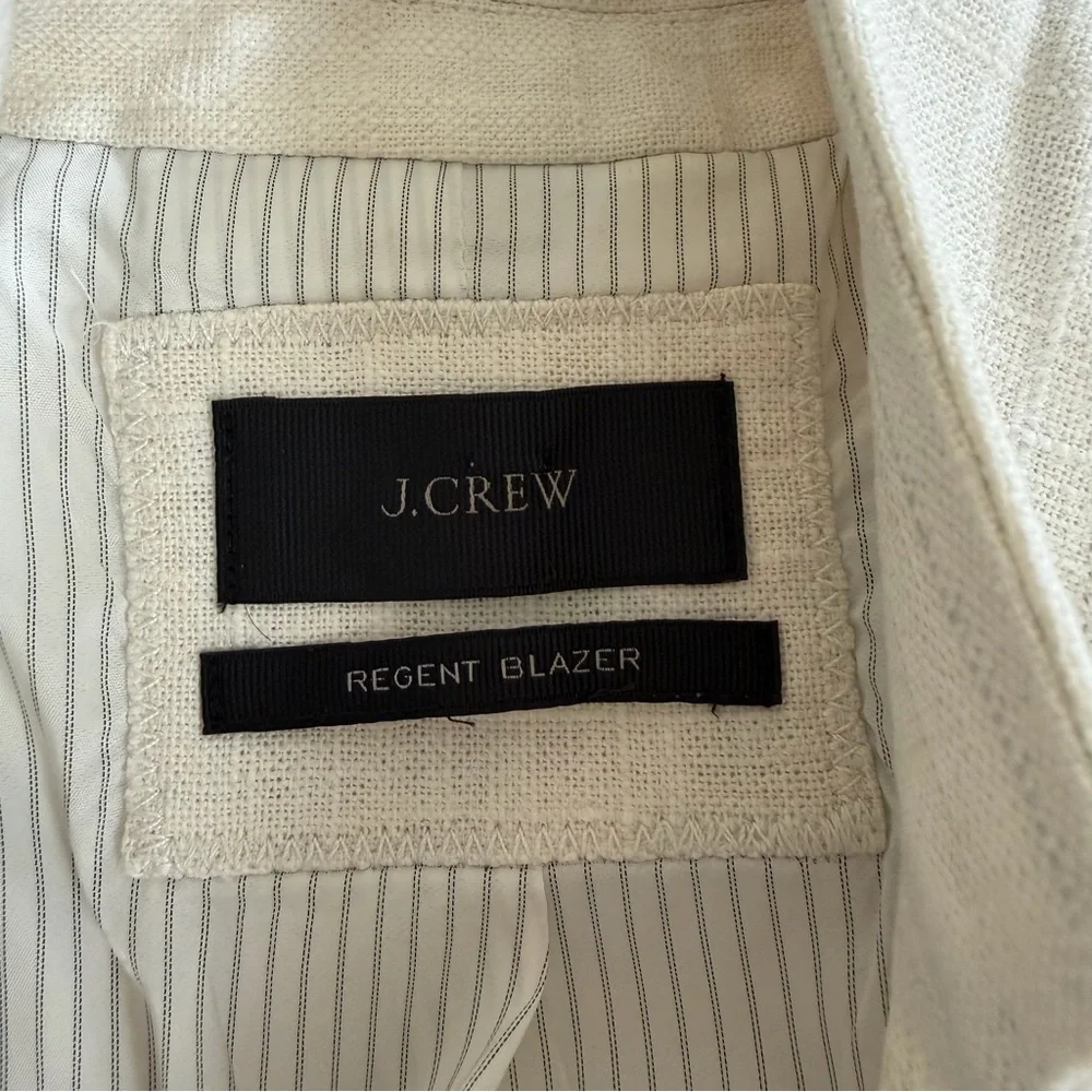 J. Crew Linen Blend Regent Blazer - NSF